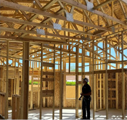 Truss Repair in Residential Construction in Phoenix Arizona main image